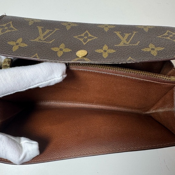 Louis Vuitton Women’s Vintage Dark Brown Monogram Long Wallet - Picture 13 of 14